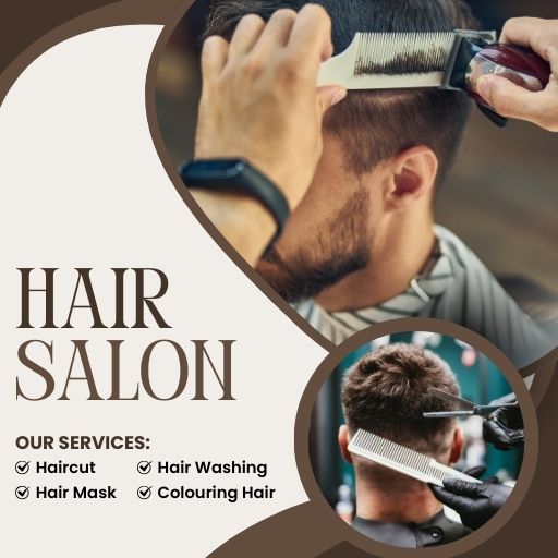 @Just149/- Male Haircut + Hairwash